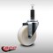 Service Caster 4'' SS Nylon Wheel Swivel 1'' Expanding Stem Caster SCC-SSEX20S414-NYS-1 - alternate 2